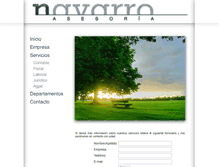 Tablet Screenshot of anavarro.com
